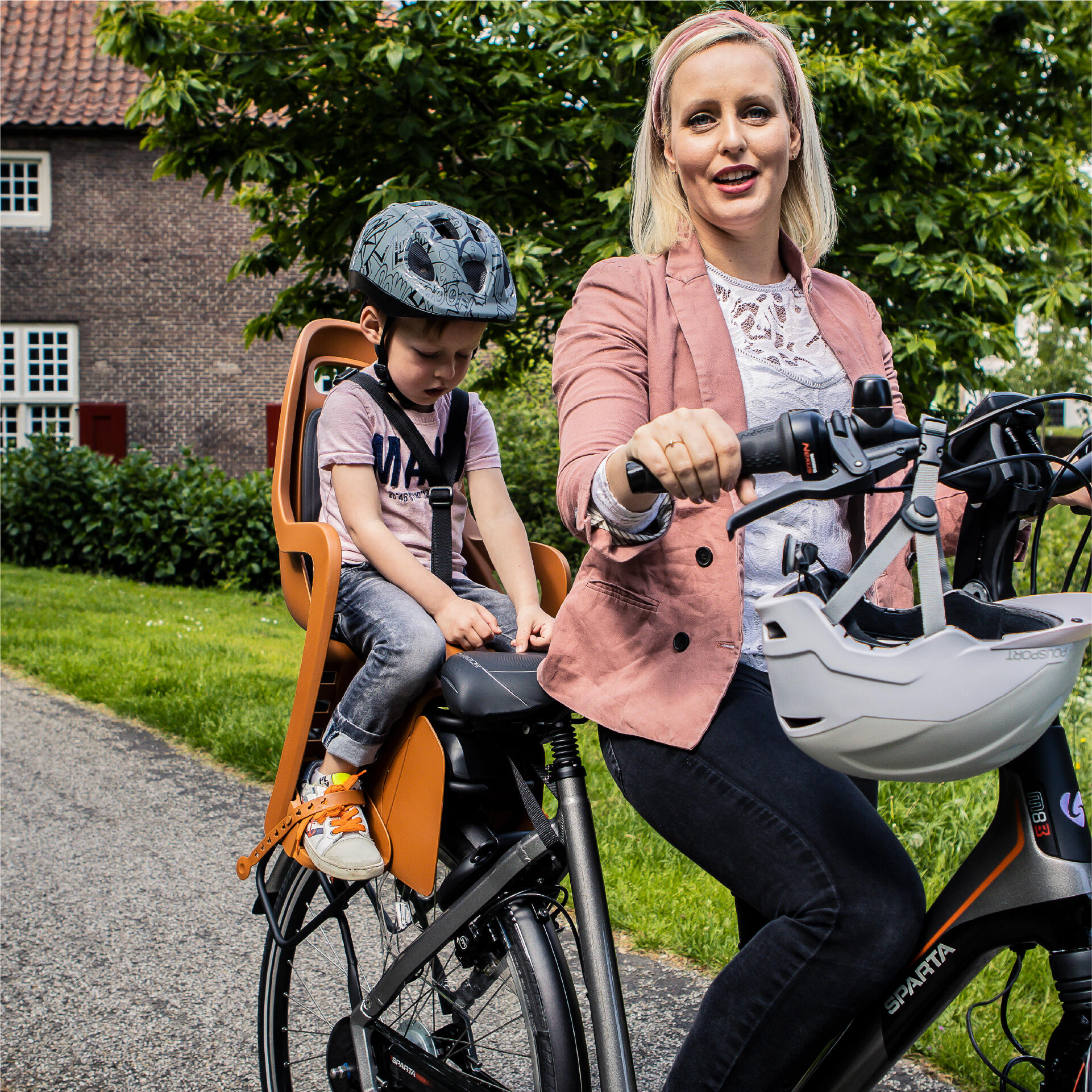 Silla Bicicleta Trasera Niño Para Portaequipajes MIK-HD - Groovy 6/6