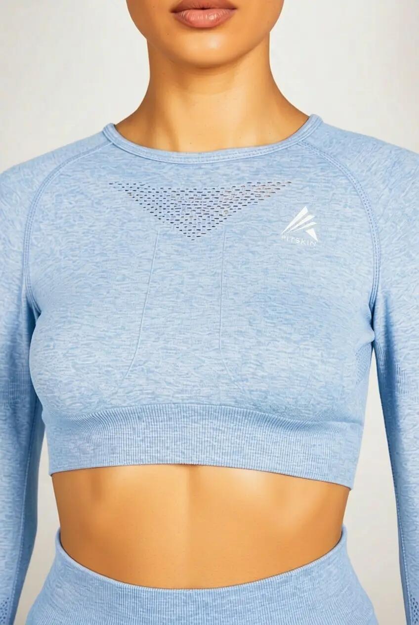 Bustiera FITSKIN Second Skin Cobalt Blue 3/4