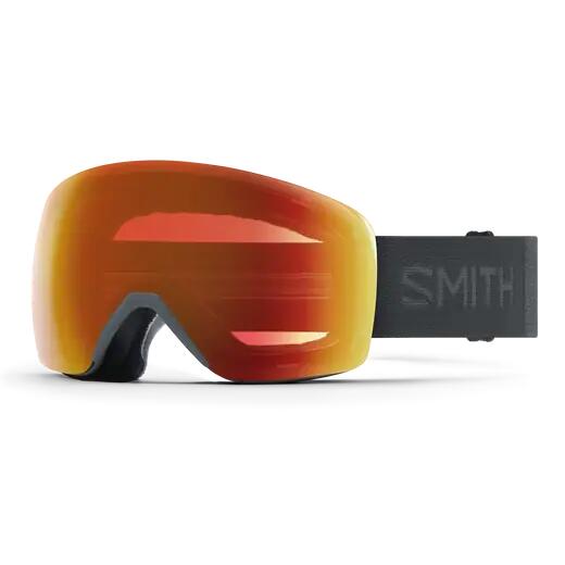 Smith - Smith Skyline Masque De Ski - Slate/eday Red Mirror - Masque De Ski - Gris|rouge - Taille Unique - Decathlon
