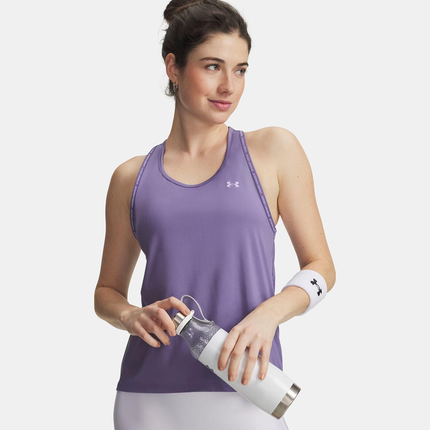 Under Armour - Débardeur Ua tech™ Knockout Pour Femme Under Armour Violet - Débardeur - Violet - Decathlon