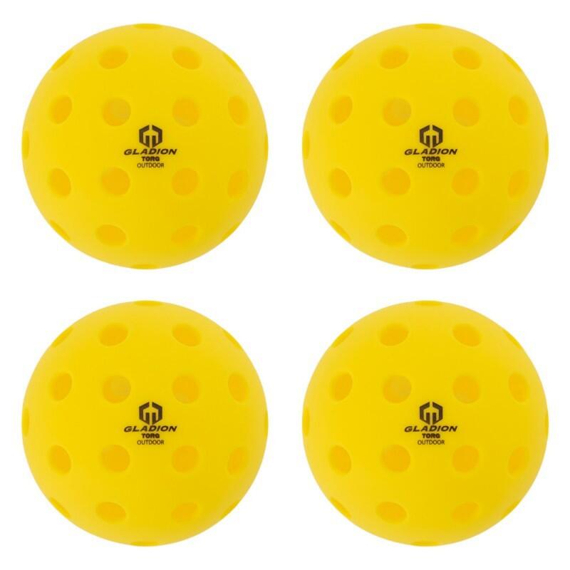 Ensemble de 4 balles de pickleball TORQ Outdoor 3/3