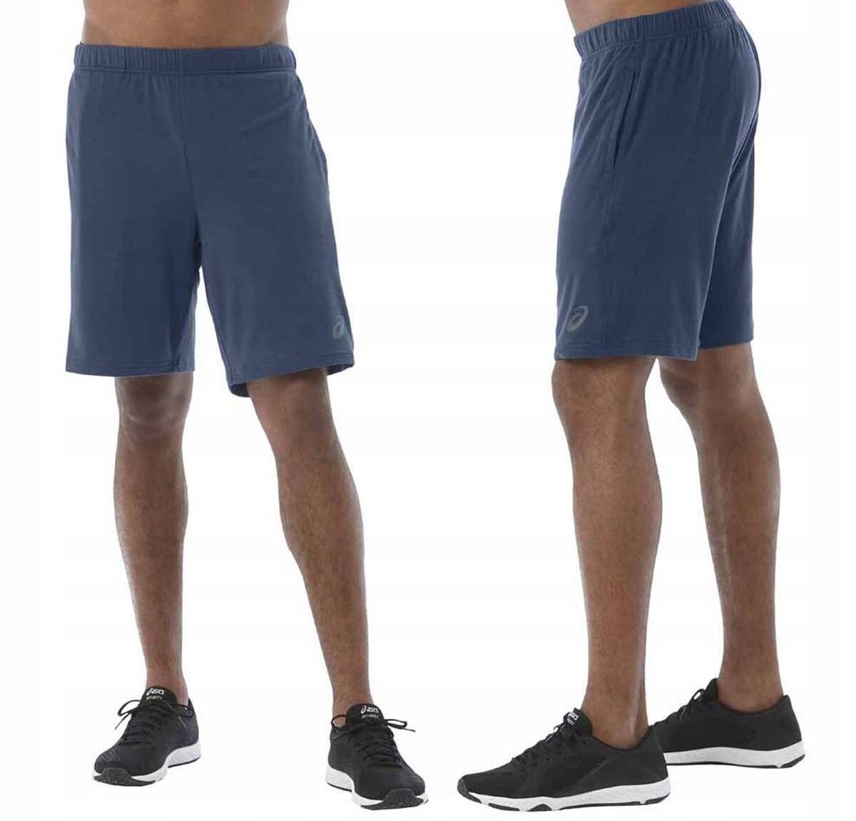 Spodenki sportowe krótkie bawełniane ASICS SPIRAL SHORT 9IN 141094-0834 2/7