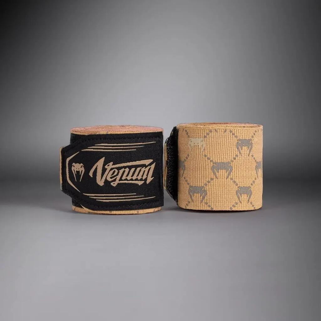 Boxing Handwraps Venum Monogram Hand Wraps Advanced – Sand – 4 m