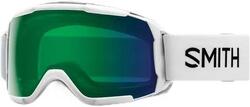 Smith Grom Junior White Masque de ski - Everyday Green