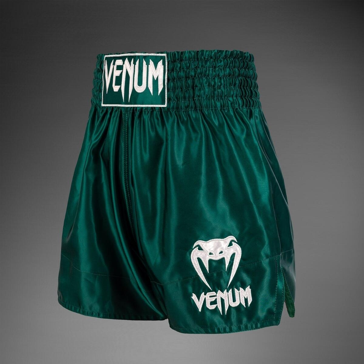 Short Muay Thai Venum Classic – Verde Foresta – XL 4/4
