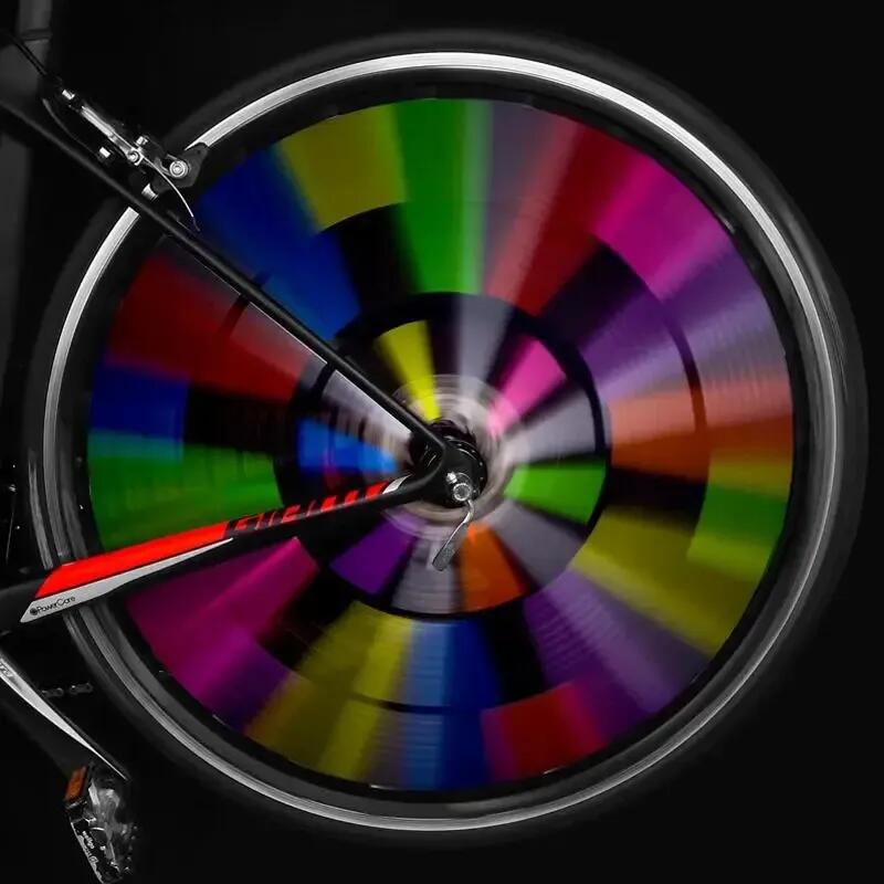 216 Perline Colorate Per Bicicletta Per Bambini, A Scatto E Riflettenti, Decorazione Raggi Per Personalizzare La Bici - 3