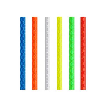 Reflektierende speichenhülsen fahrrad multicolor 24er set 75 mm