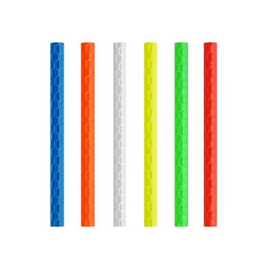 Tubi riflettenti per raggi bici multicolore set 24 75 mm