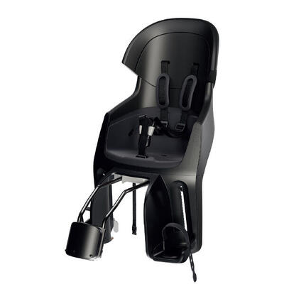 Bobike kinderzitje achter evolve maxi - framebevestiging - urban black.