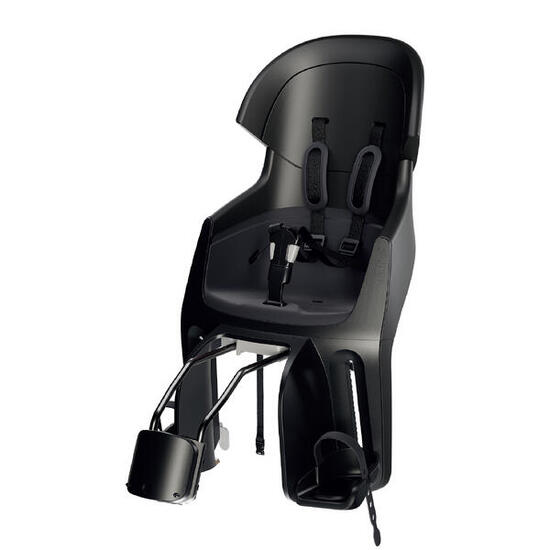 Bobike Kindersitz hinten Evolve Maxi - Rah­menbefestigung - Urban Black.
