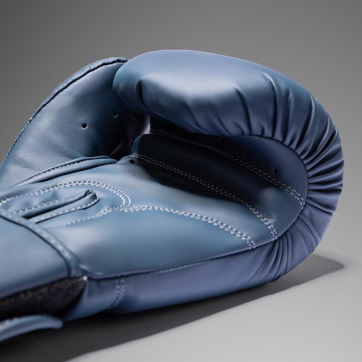 Guantoni da boxe Venum Contender 1.5 – Blu/Argento – 10 oz 3/4