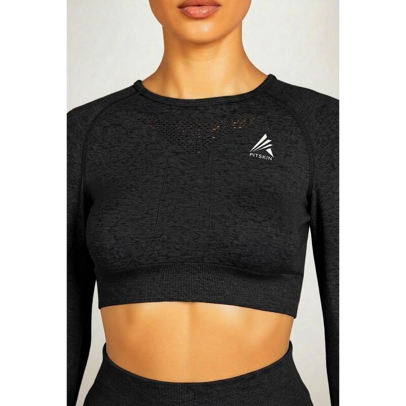 Bustiera FITSKIN Second Skin Jet Black