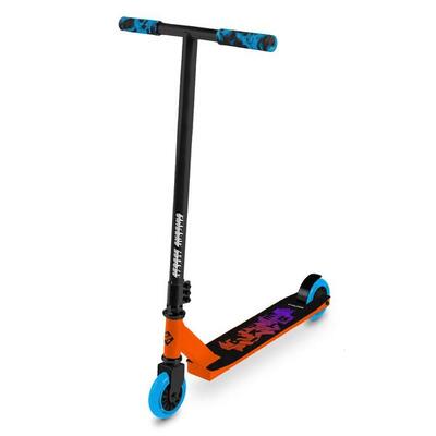 Street surfing trickster stunt scooter oranje