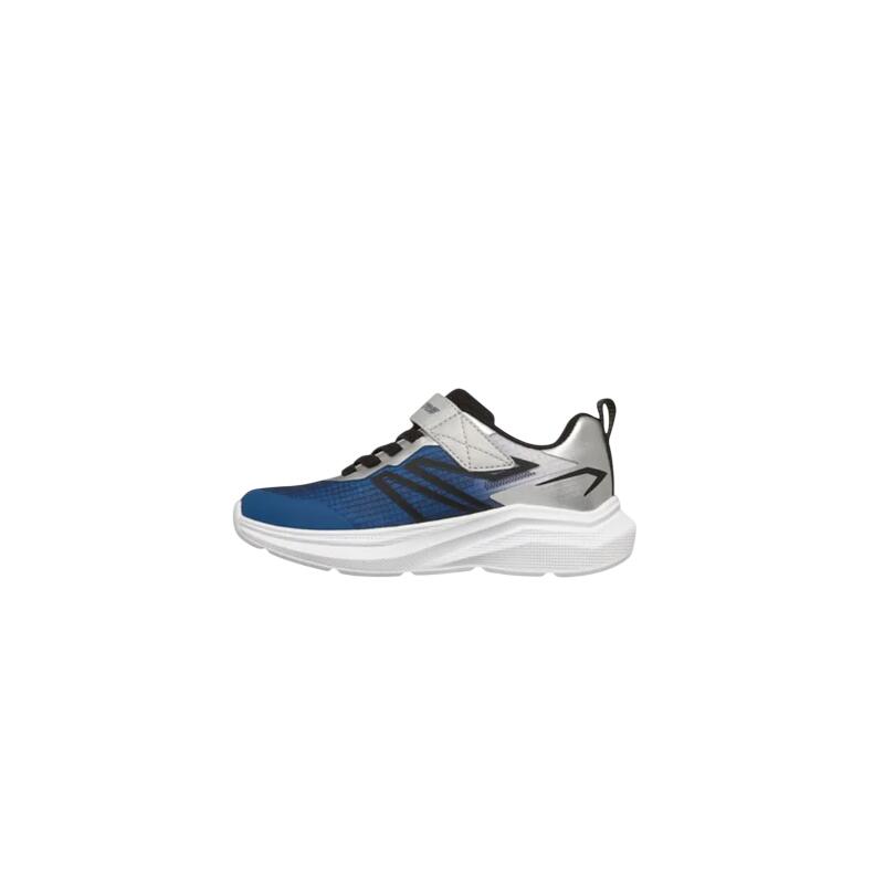 Zapatillas Deportivas Niños Skechers Microspec Velocity Marino/Gris Ligeras 3/4