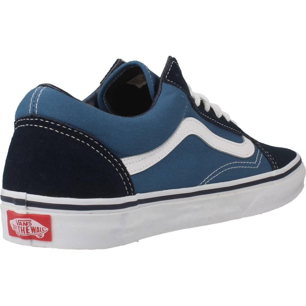 Baskets Vans Modèle Old Skool Couleur Bleu 3/5