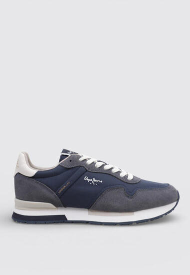 Chaussure de randonnée Baskets Homme Pepe Jeans HAILON BASIC Marin