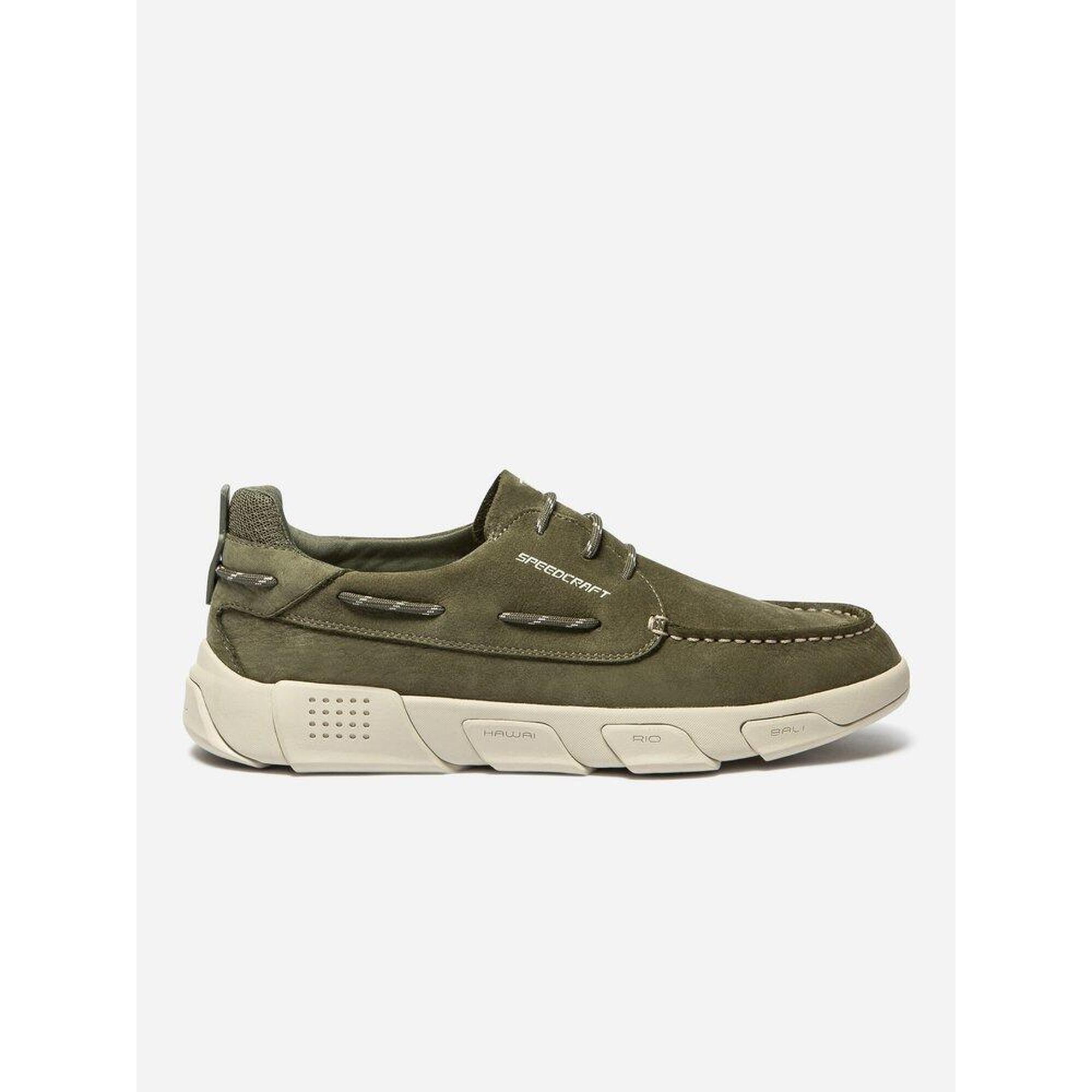 Tbs - Chaussures Bateau Homme 1973 Jazzsea Lierre - Baskets - Vert - Decathlon