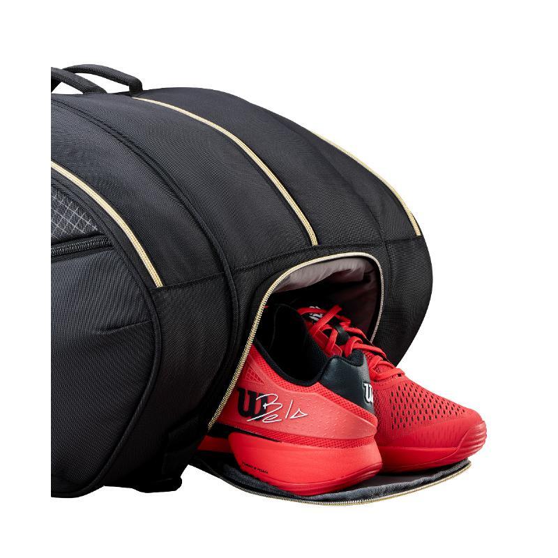 Borsa per Racchette Wilson Defy V1 Black/Gold 2026 2/5