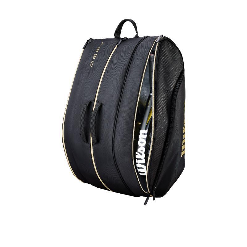 Borsa per Racchette Wilson Defy V1 Black/Gold 2026 4/5