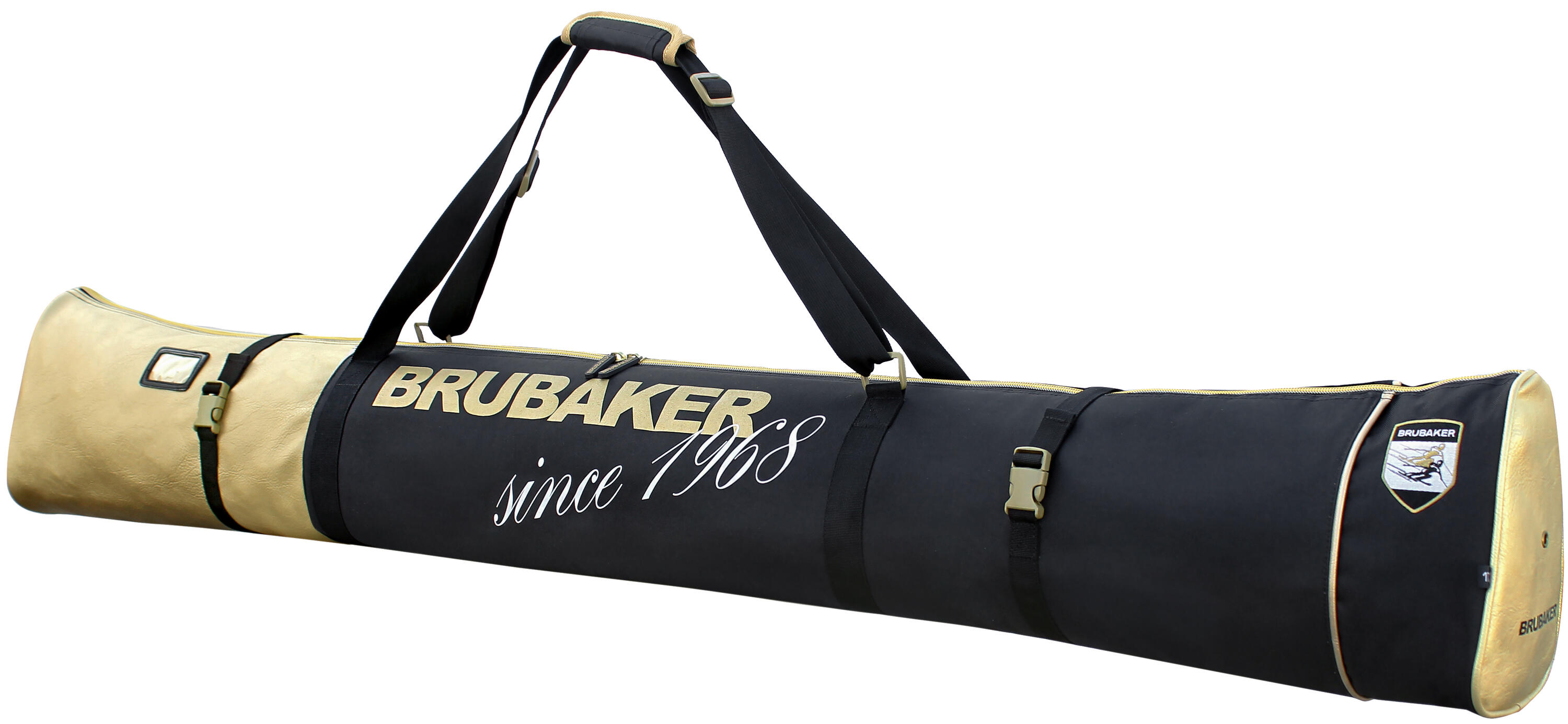 BRUBAKER Carver Pro St. Moritz Sac à skis rembourré 170cm Noir/Or 1/4
