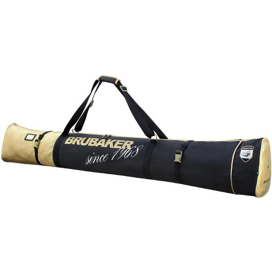 BRUBAKER Carver Pro St. Moritz torba na narty 190 cm czarno złota
