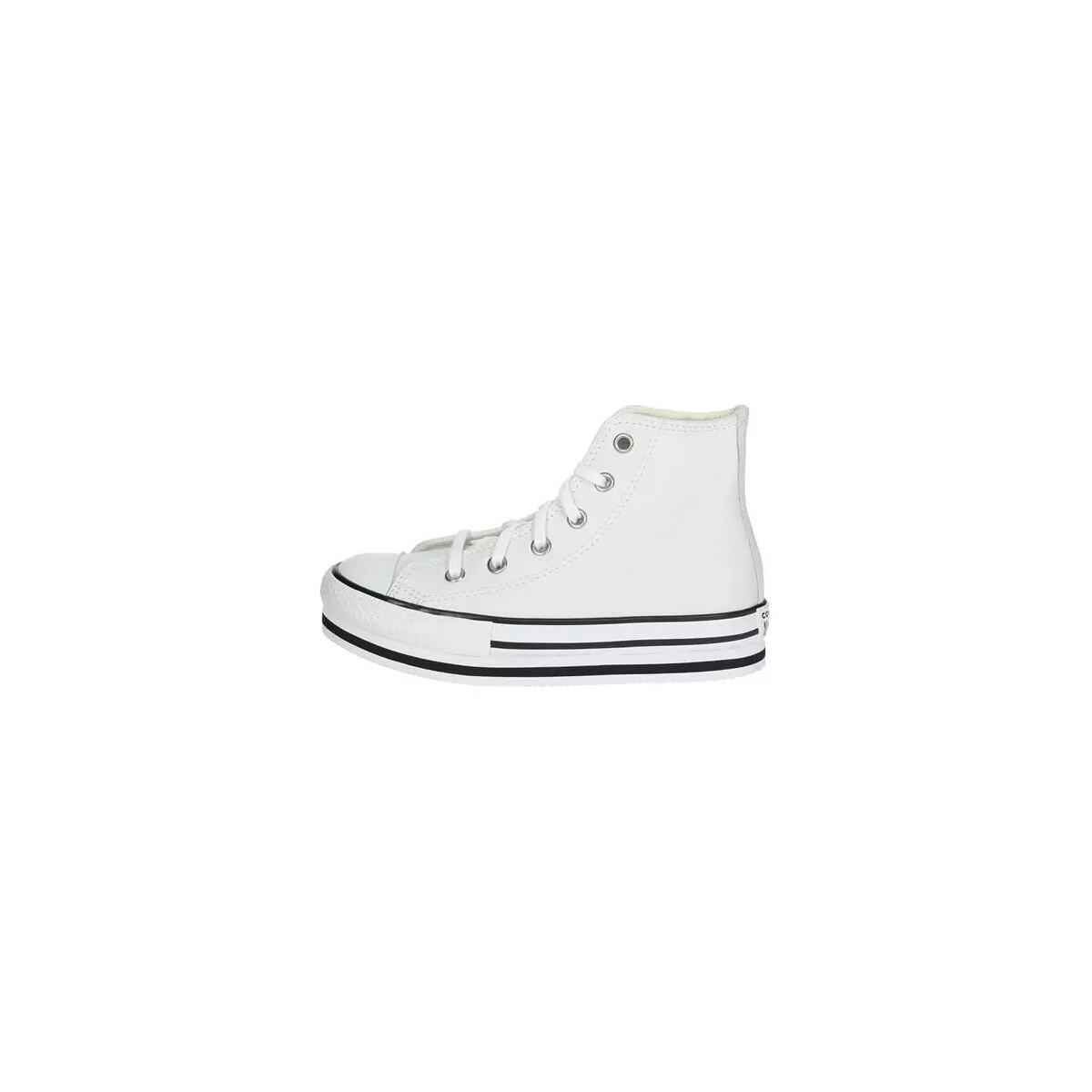 Baskets Fille Baskets Converse Blanc Blanc Converse 2/5