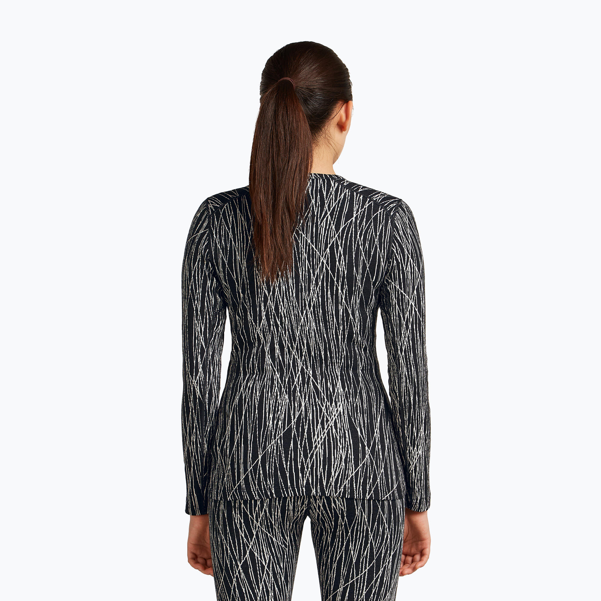 Maglia a maniche lunghe da trekking donna Icebreaker Merino 260 3/7