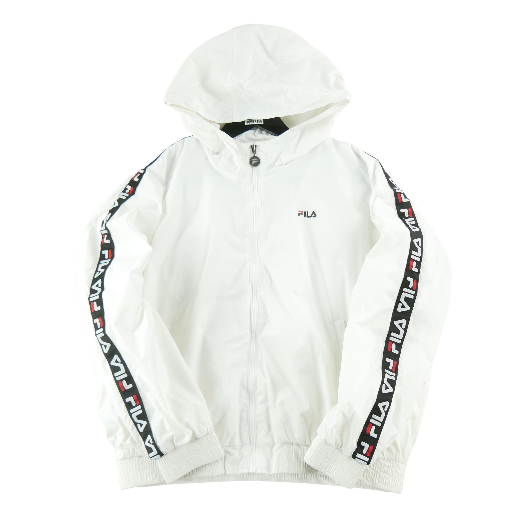 FILA Segunda Vida - Corta-vento feminino branco - Como novo