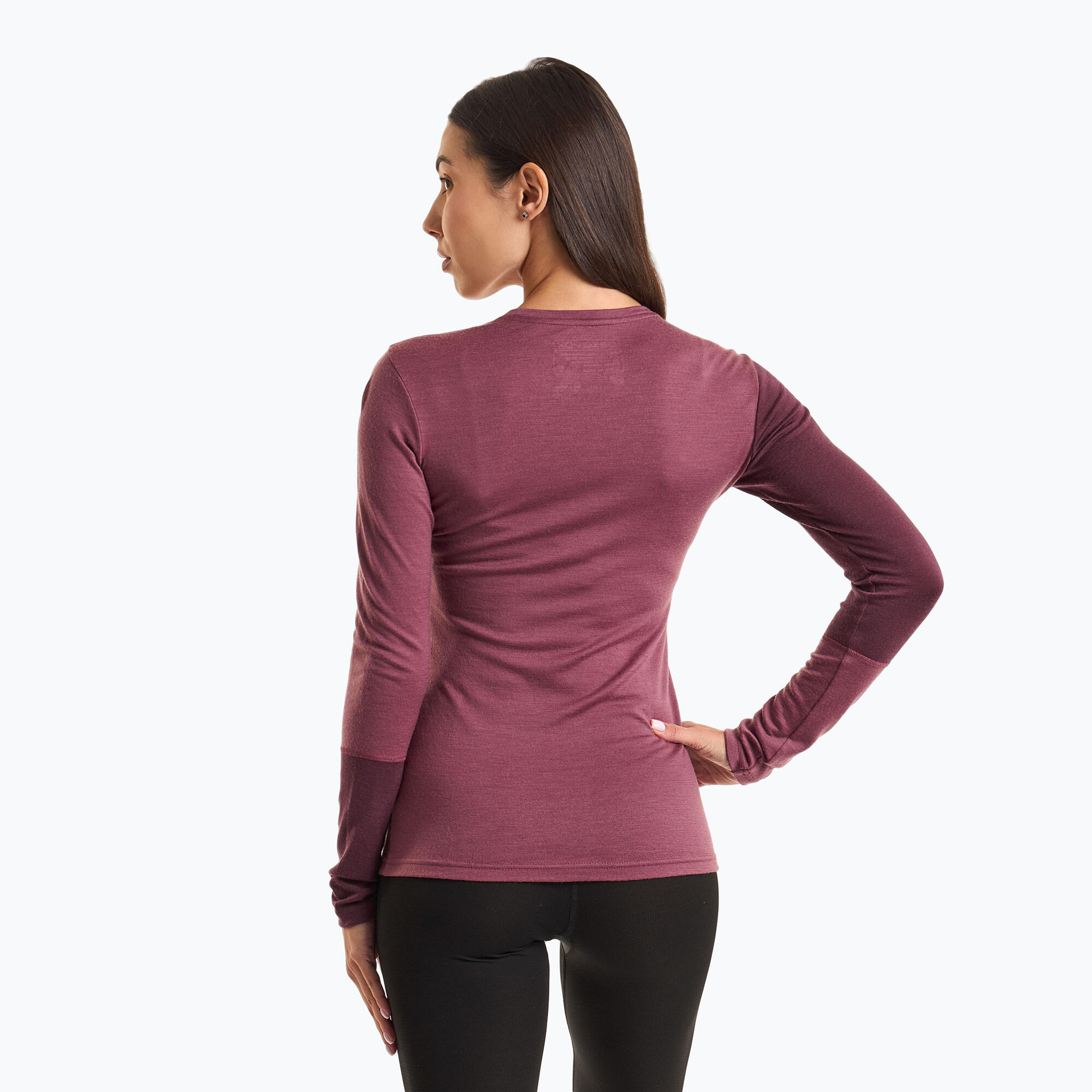 Camiseta térmica feminina de manga longa ORTOVOX 185 Rock'N'Wool 2/7