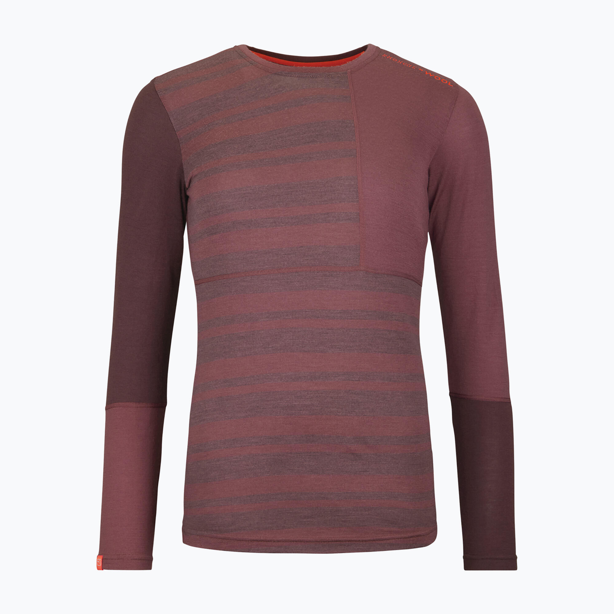 Camiseta térmica feminina de manga longa ORTOVOX 185 Rock'N'Wool 5/7