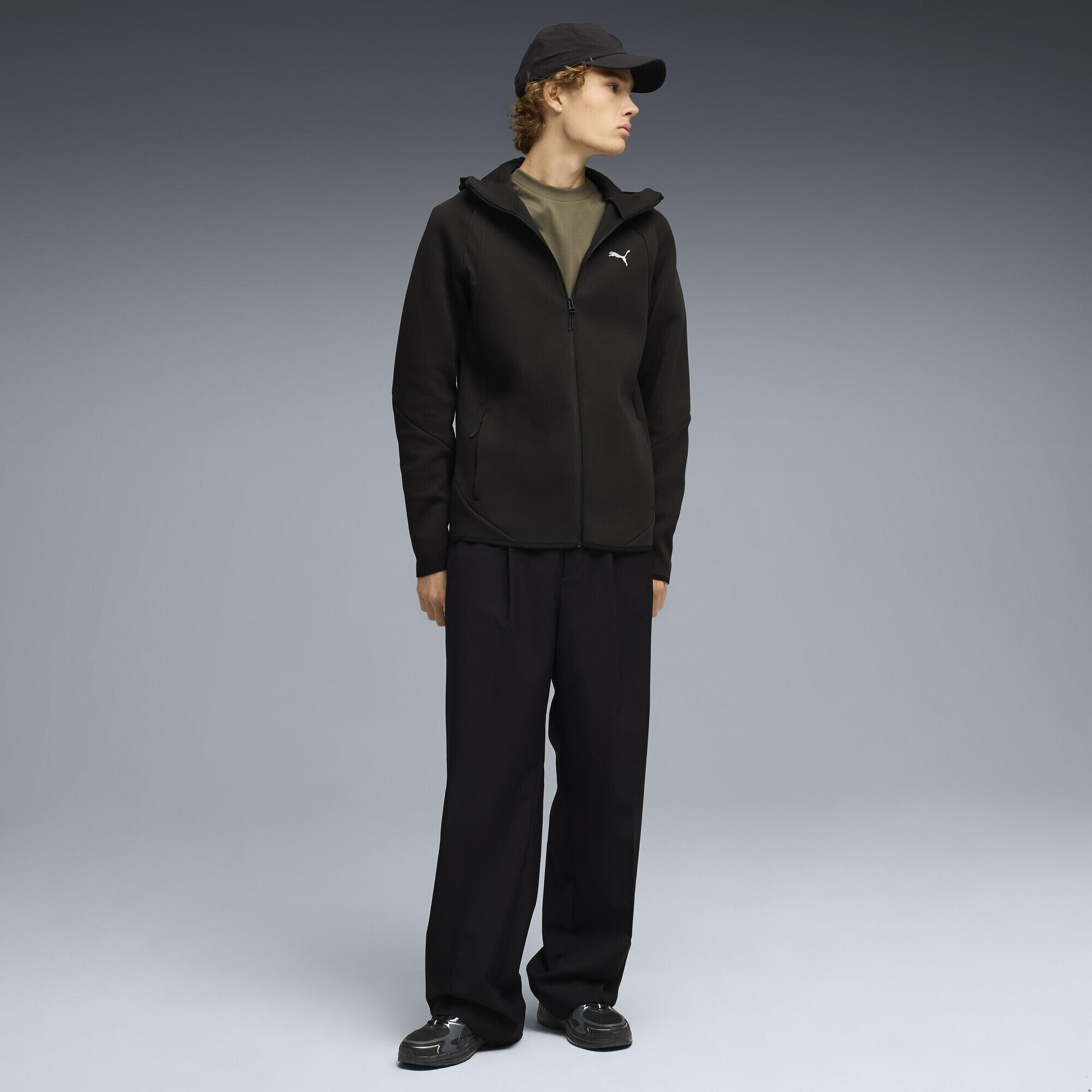 Felpa con cappuccio e zip Evostripe da uomo PUMA 4/5