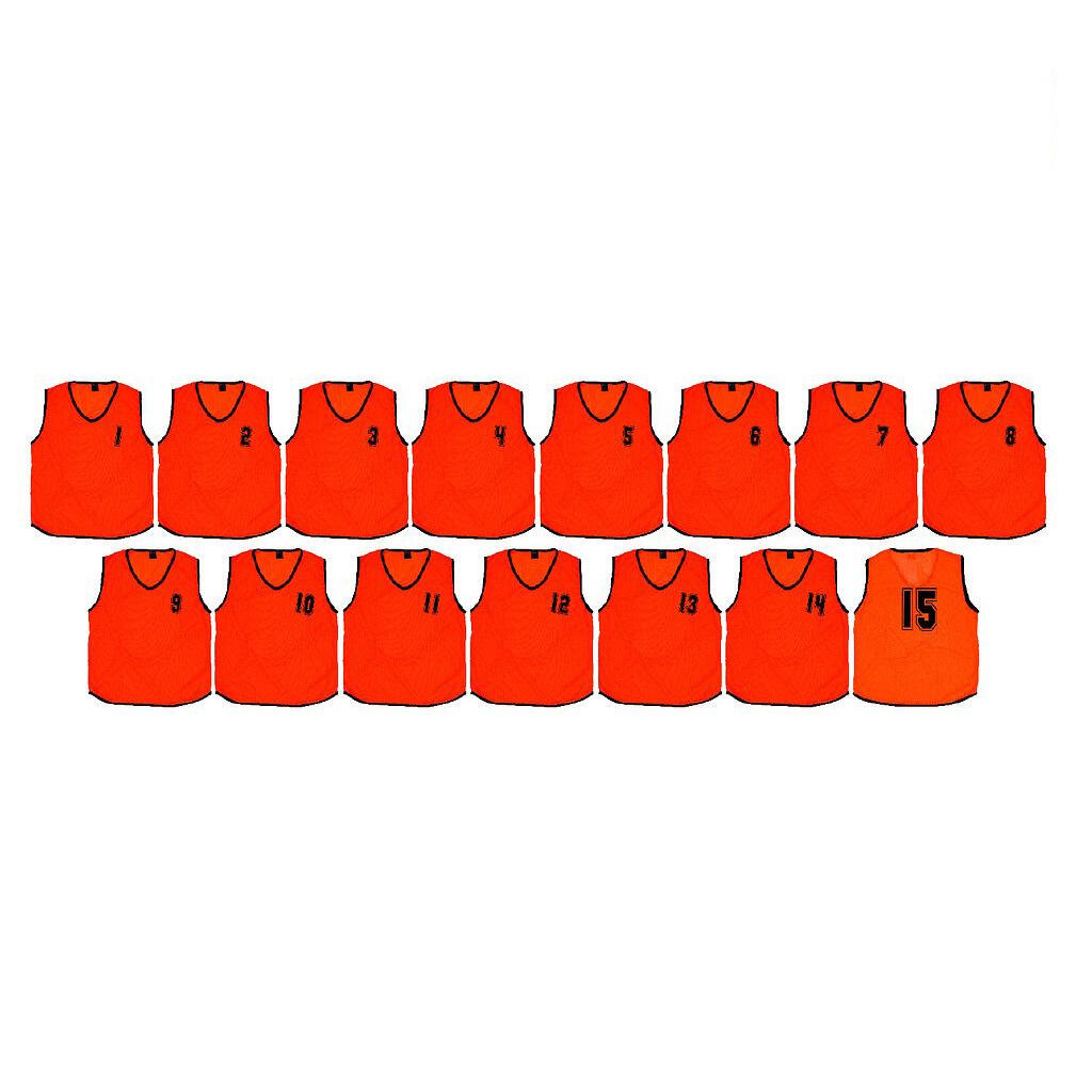 Chasubles Adulte (Orange Fluo) 15 ans et plus 1/1
