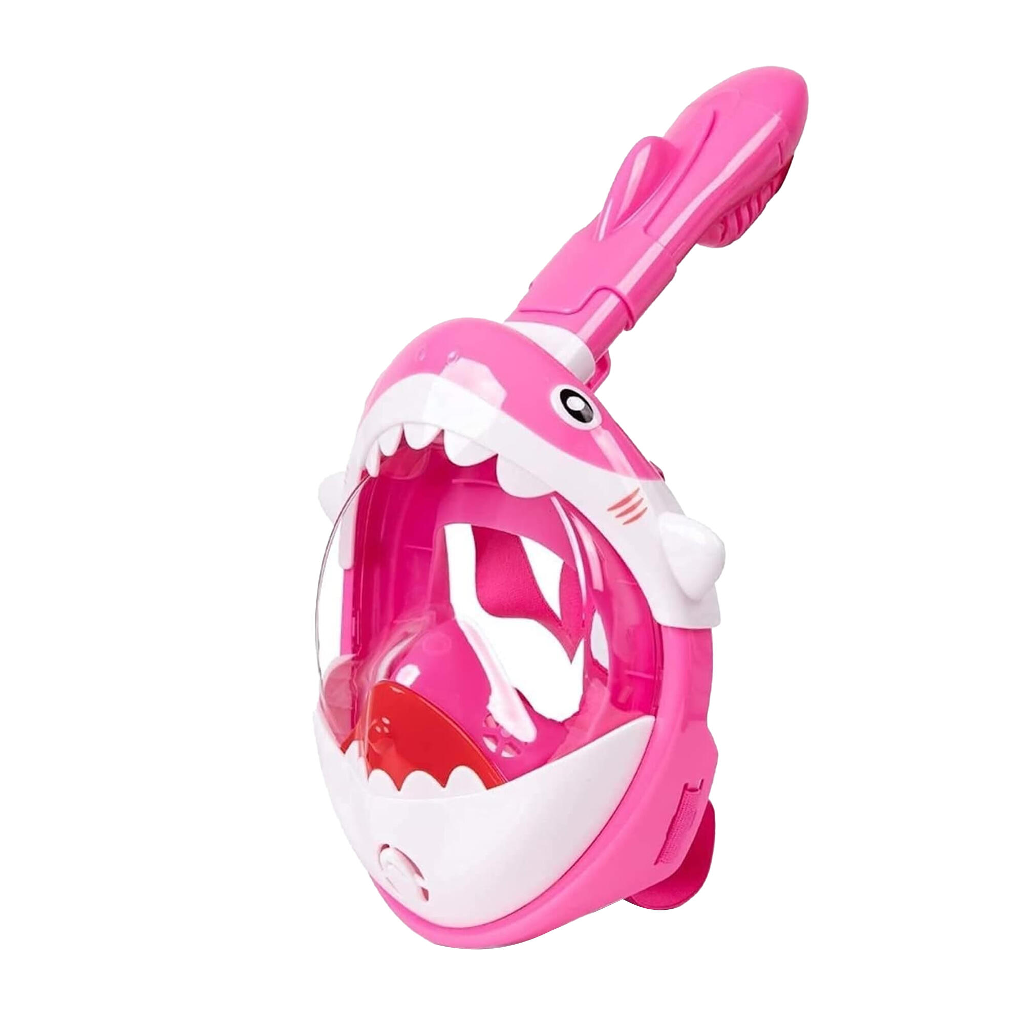 Masque De Plongée Intégral Enfant (Rose / Blanc) XS 2/2