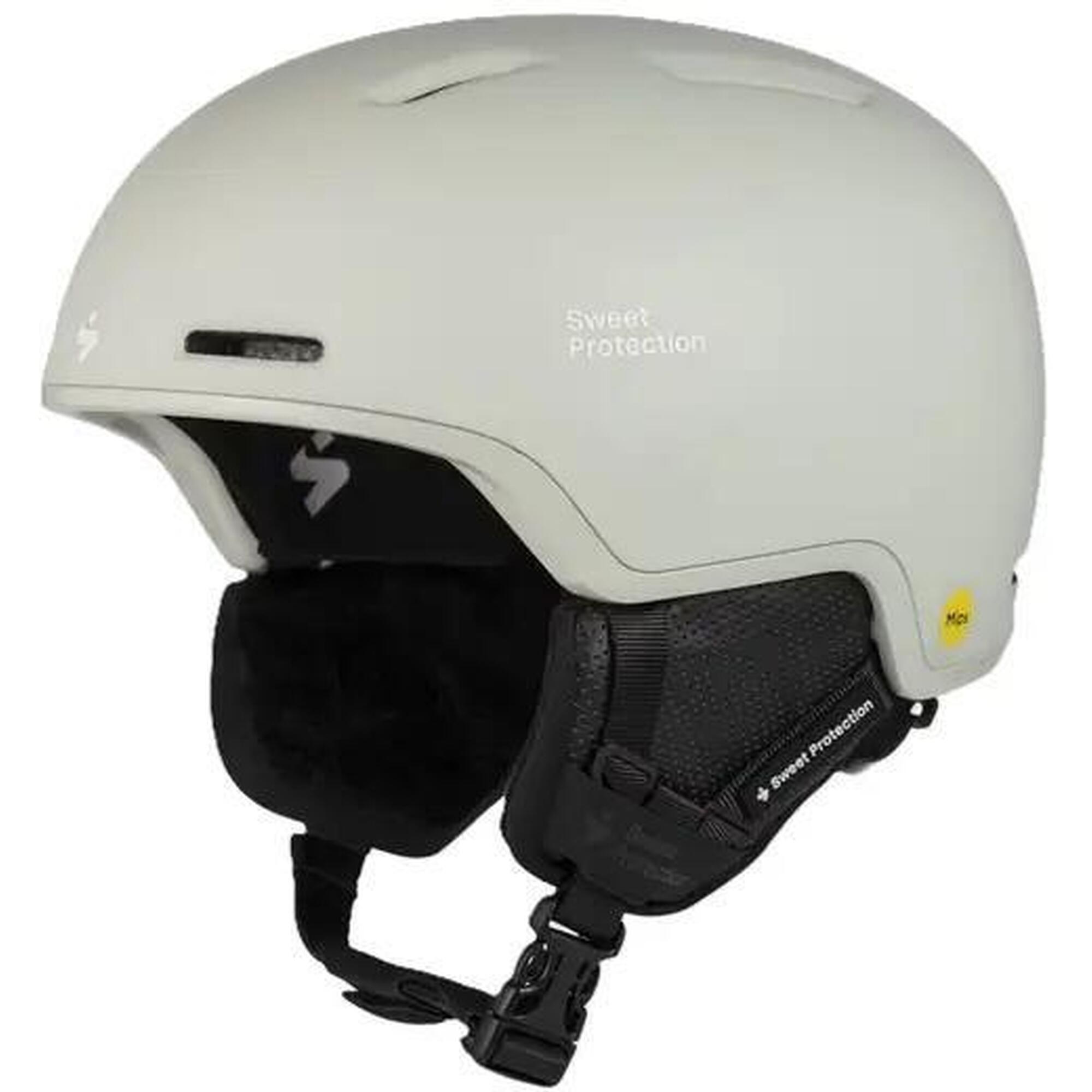 Sweet Protection - Sweet Protection Looper Mips Casque Ski - S/m - Matte Bronco White - Casque - Blanc - 38 S - Decathlon