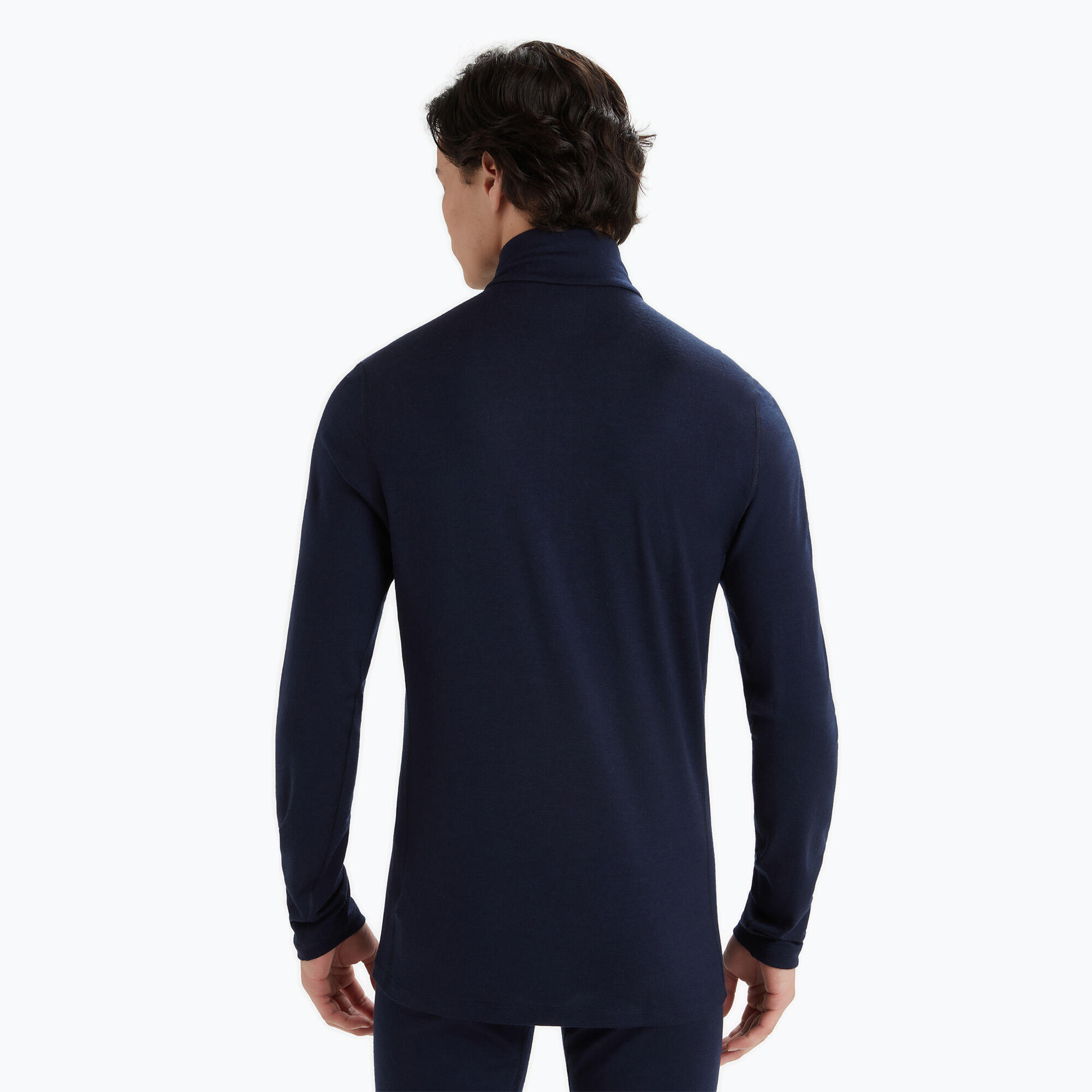 Sudadera térmica para hombre icebreaker Merino 200 Oasis con media cremallera 3/7