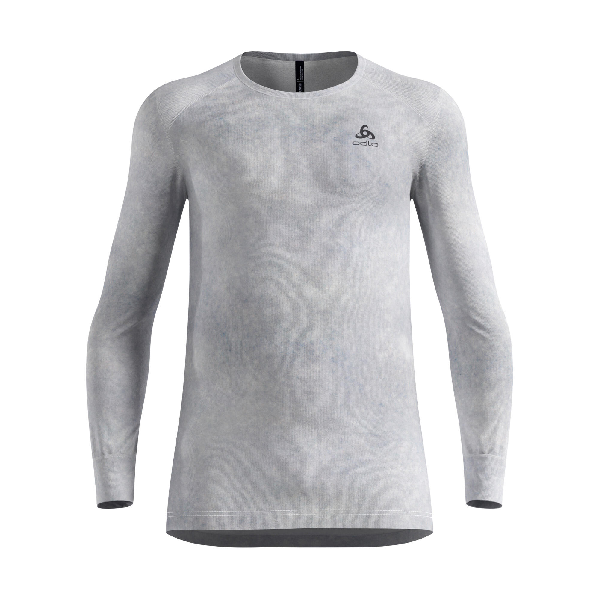 Thermoactieve heren longsleeve ODLO Active Warm X Pow Bl Top Crew Neck 3/3