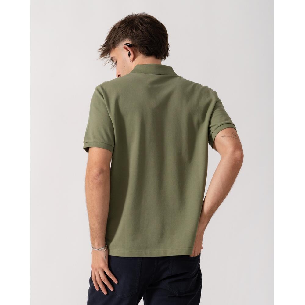 Polo maniche corte Uomo REG SHIELD SS PIQUE POLO Verde 2/5