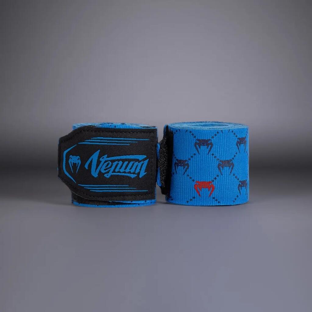 Boxing Handwraps Venum Monogram Hand Wraps Advanced – Blue – 2.5 m