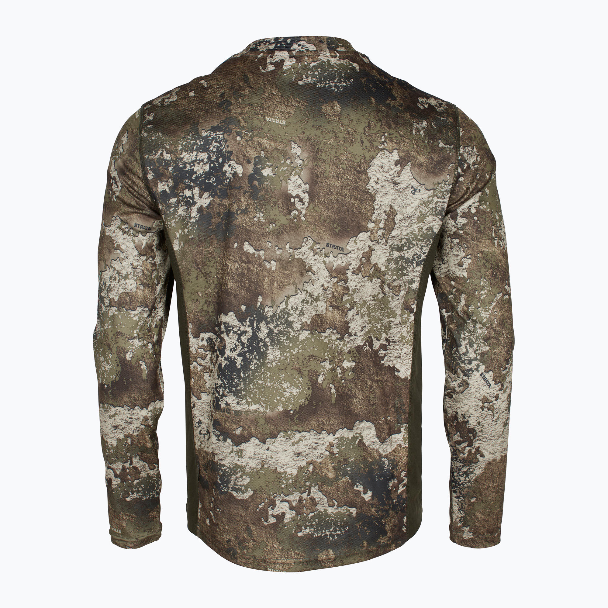 Camisola térmica masculina Pinewood Abisko Merino Base Layer com zíper meia 4/5