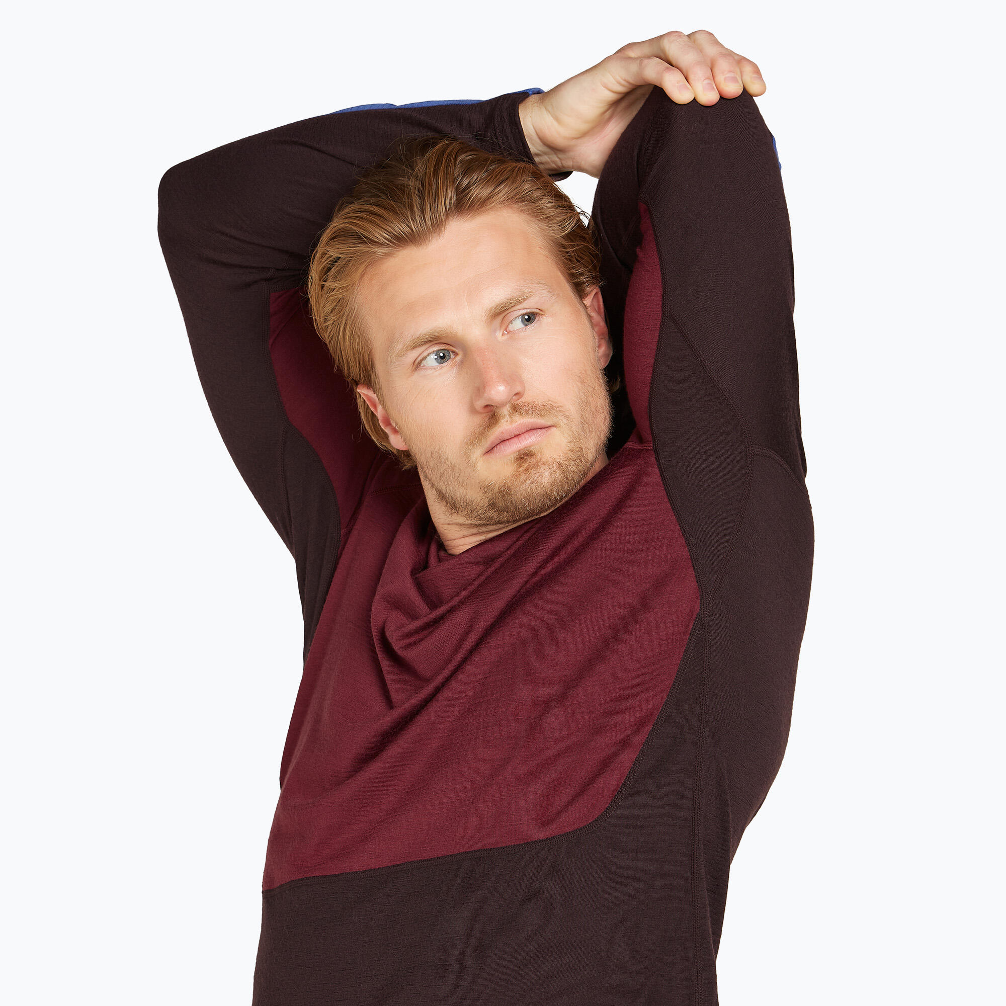 Maglia termica a maniche lunghe da uomo Icebreaker Merino 200 Sonebula LS Crewe 5/7