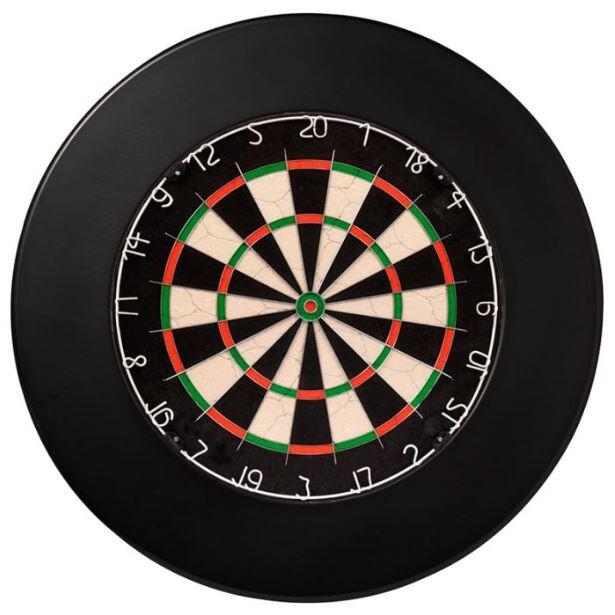 Dartboard Surround Catchring PU Schwarz 2/2
