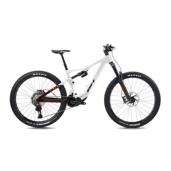 Bicicleta eléctrica Bh Ilynx+ Sl Enduro Carbon 9.7 (2026)blanco-naranja-marron