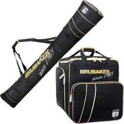 BRUBAKER Set combi Grenoble sac skis + chaussures + casque jusqu’à 190cm