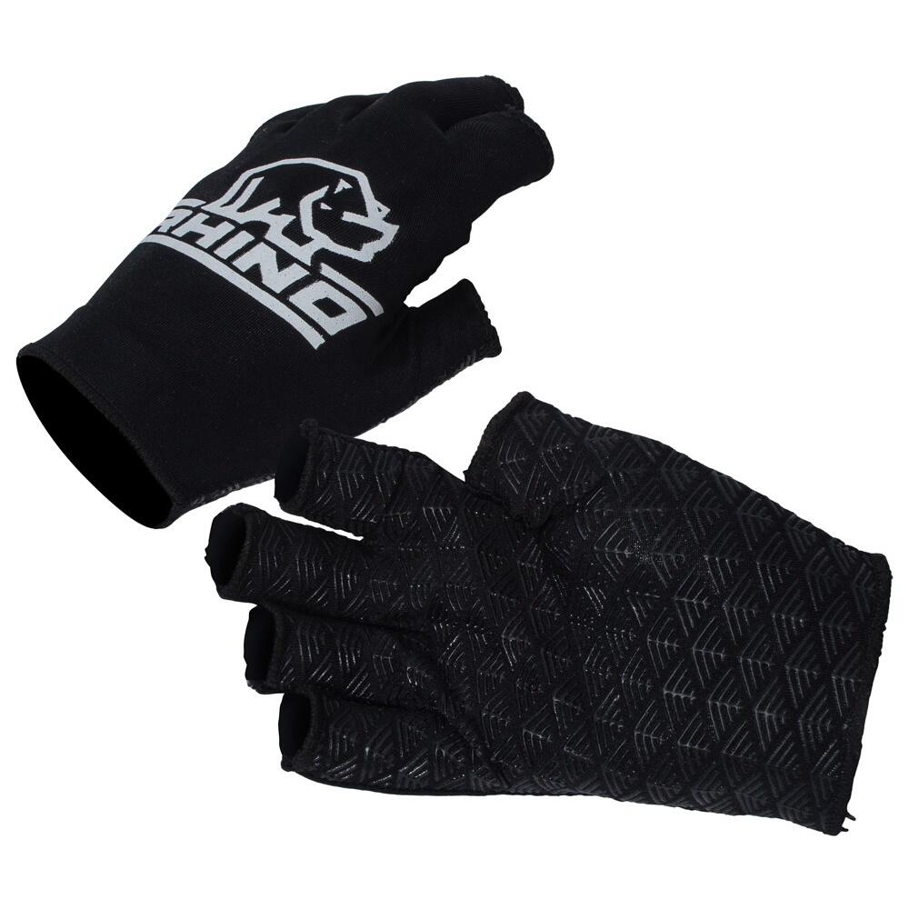 RugbyHandschuhe Pro Kinder Schwarz M  - L 1/2