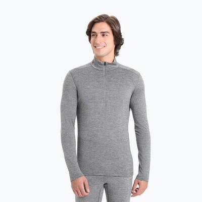 Heren thermisch shirt icebreaker merino 200 oasis half zip