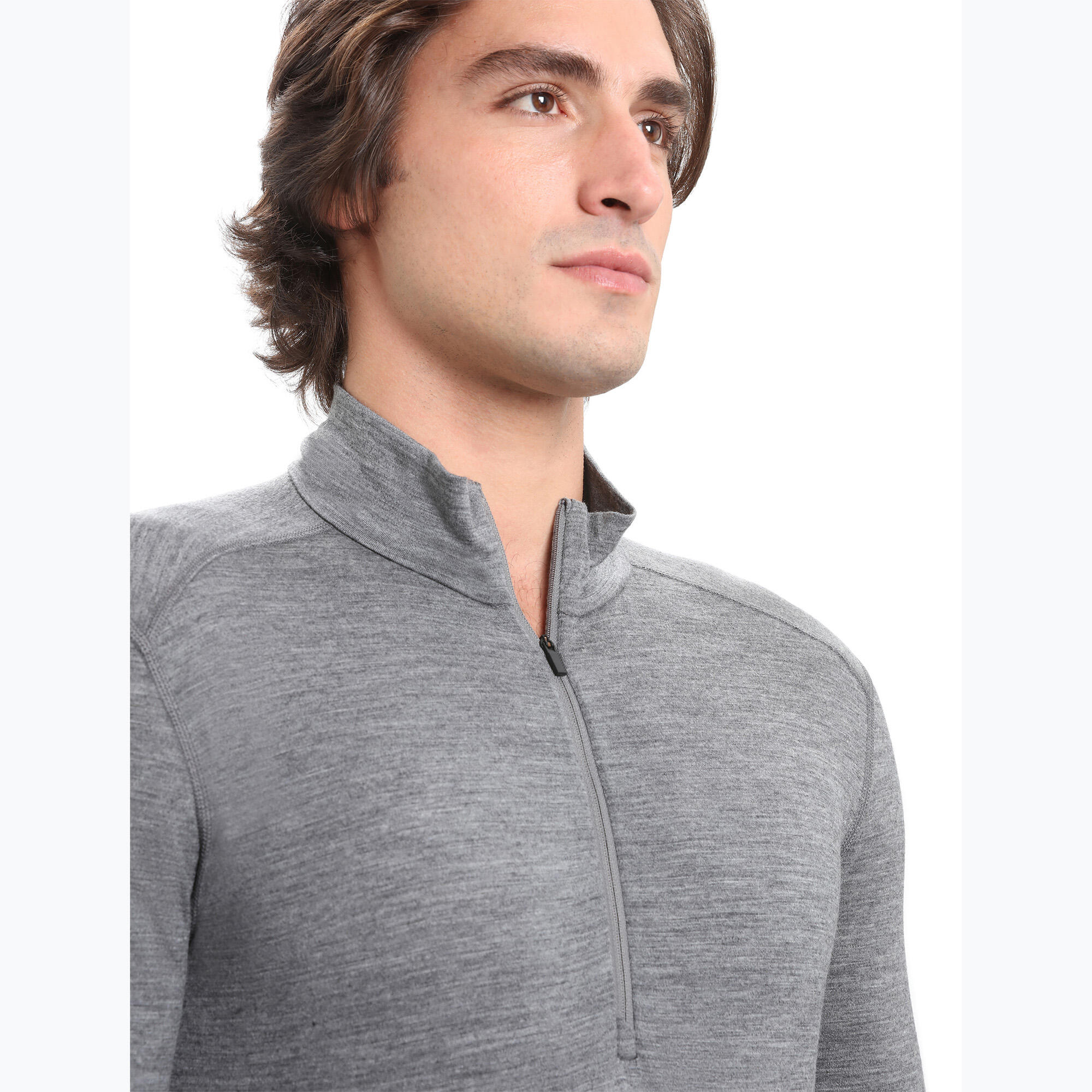 Heren thermisch shirt icebreaker Merino 200 Oasis Half Zip 4/7