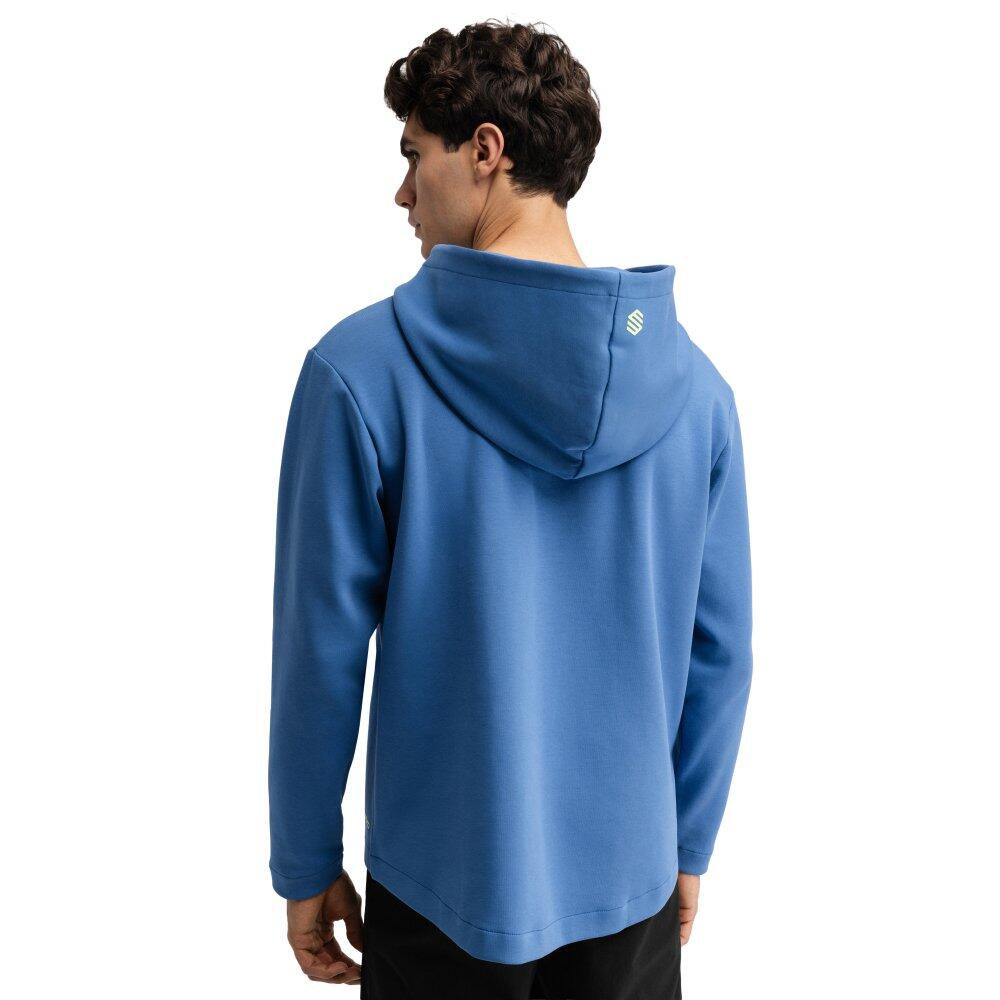 Męska techniczna bluza MTB z kapturem Kolarstwo Siroko MTB Slack Blue