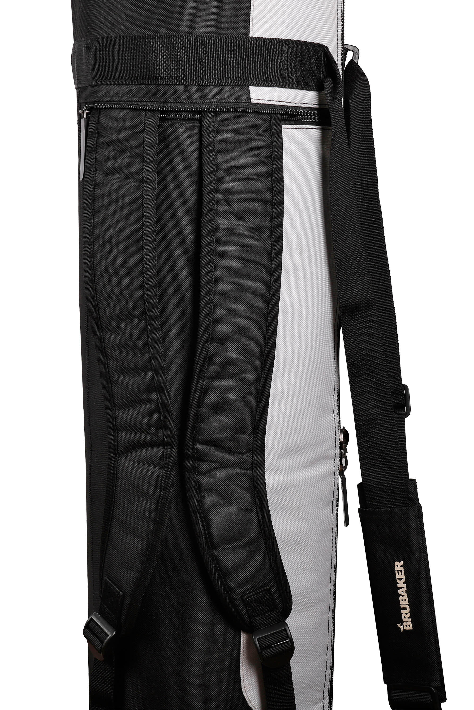 BRUBAKER CarverPro XP Sac à skis rembourré 170cm Noir/Argent 3/7