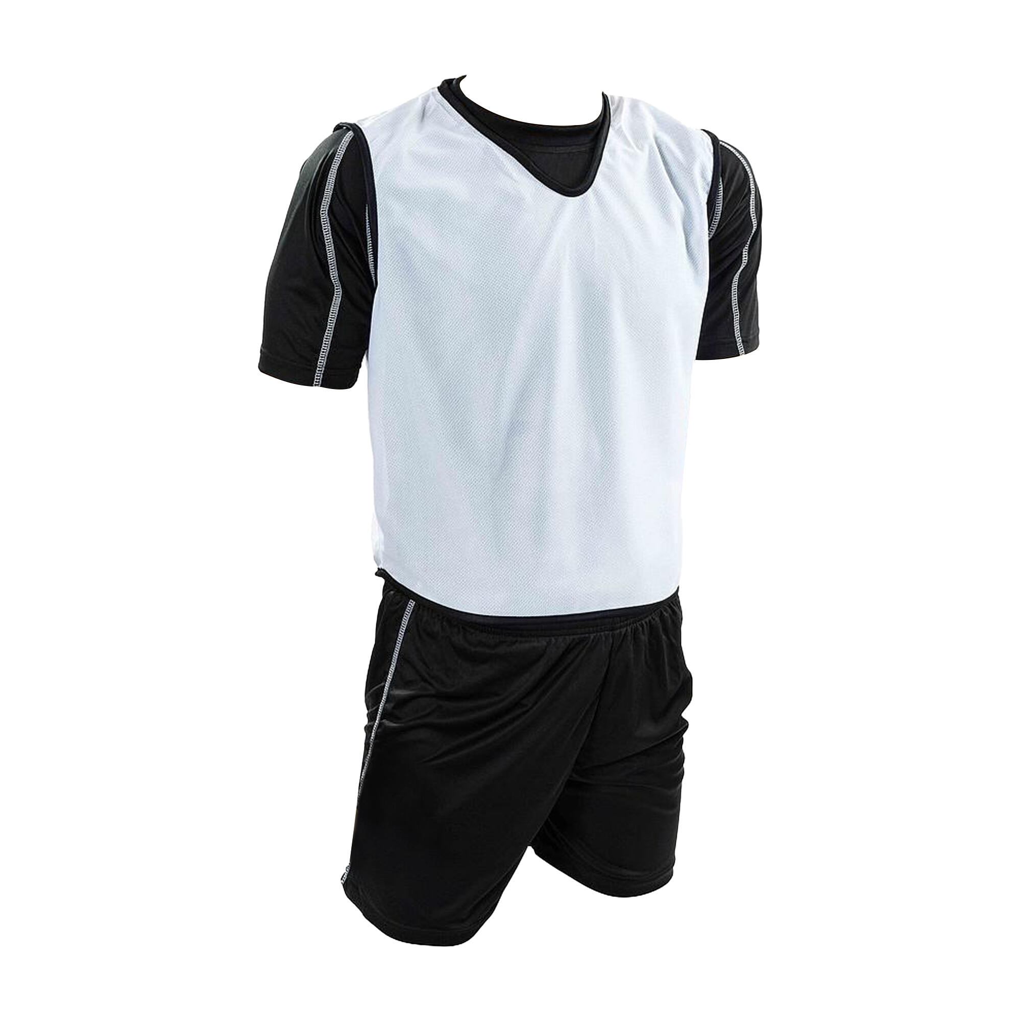 Childrens/Kids Training Mesh Breathable Sleeveless Bib (White) 2-3 Years 1/1