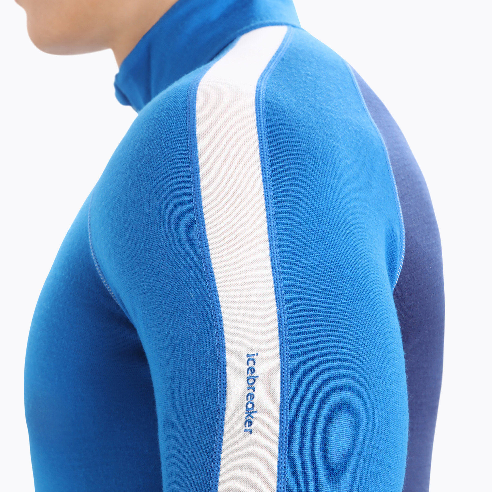 Maglia termica a maniche lunghe da uomo Icebreaker ZoneKnit 260 con mezza 6/7